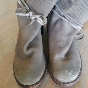 Free People Suede Booties